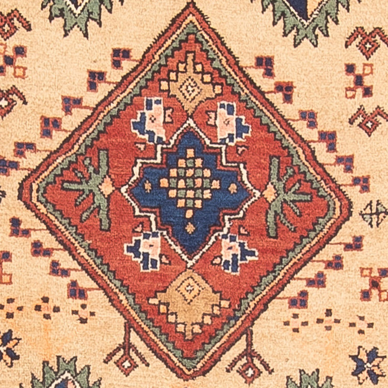 Løber Persisk tæppe - Nomadisk - 412 x 120 cm - beige