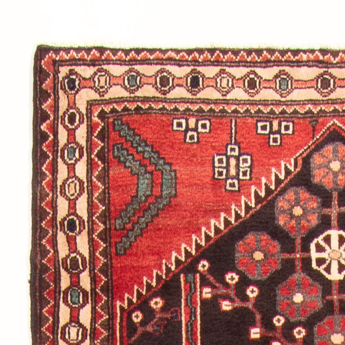 Løber Persisk tæppe - Nomadisk - 324 x 124 cm - mørkeblå