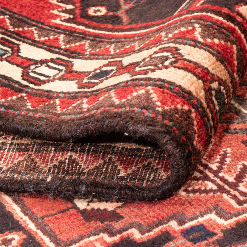 Løber Persisk tæppe - Nomadisk - 324 x 124 cm - mørkeblå