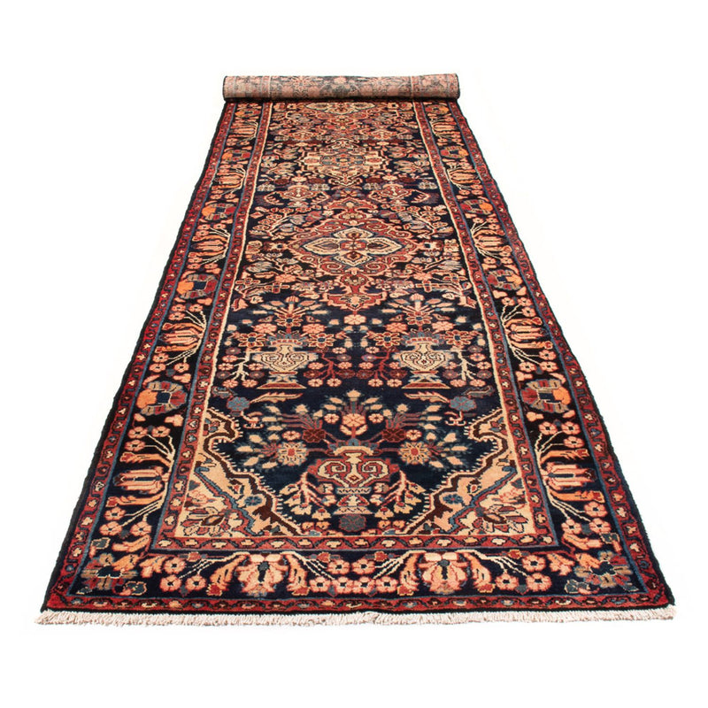 Løber Persisk tæppe - Nomadisk - 515 x 122 cm - mørkeblå
