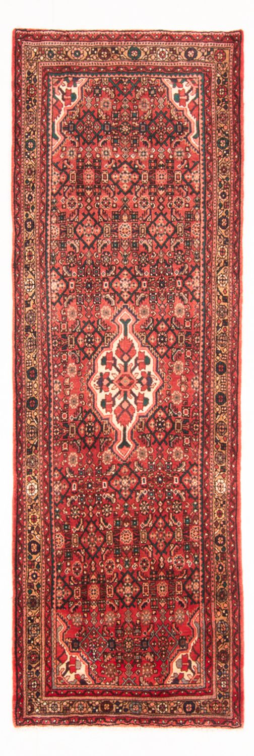 Løber Persisk tæppe - Nomadisk - 308 x 110 cm - mørkeblå