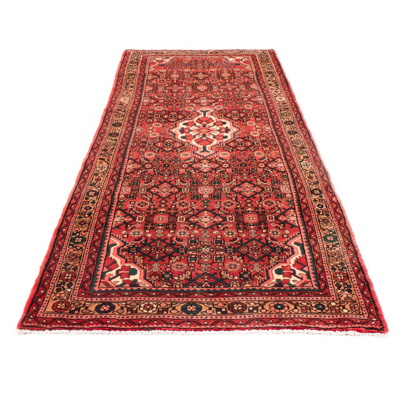 Løber Persisk tæppe - Nomadisk - 308 x 110 cm - mørkeblå