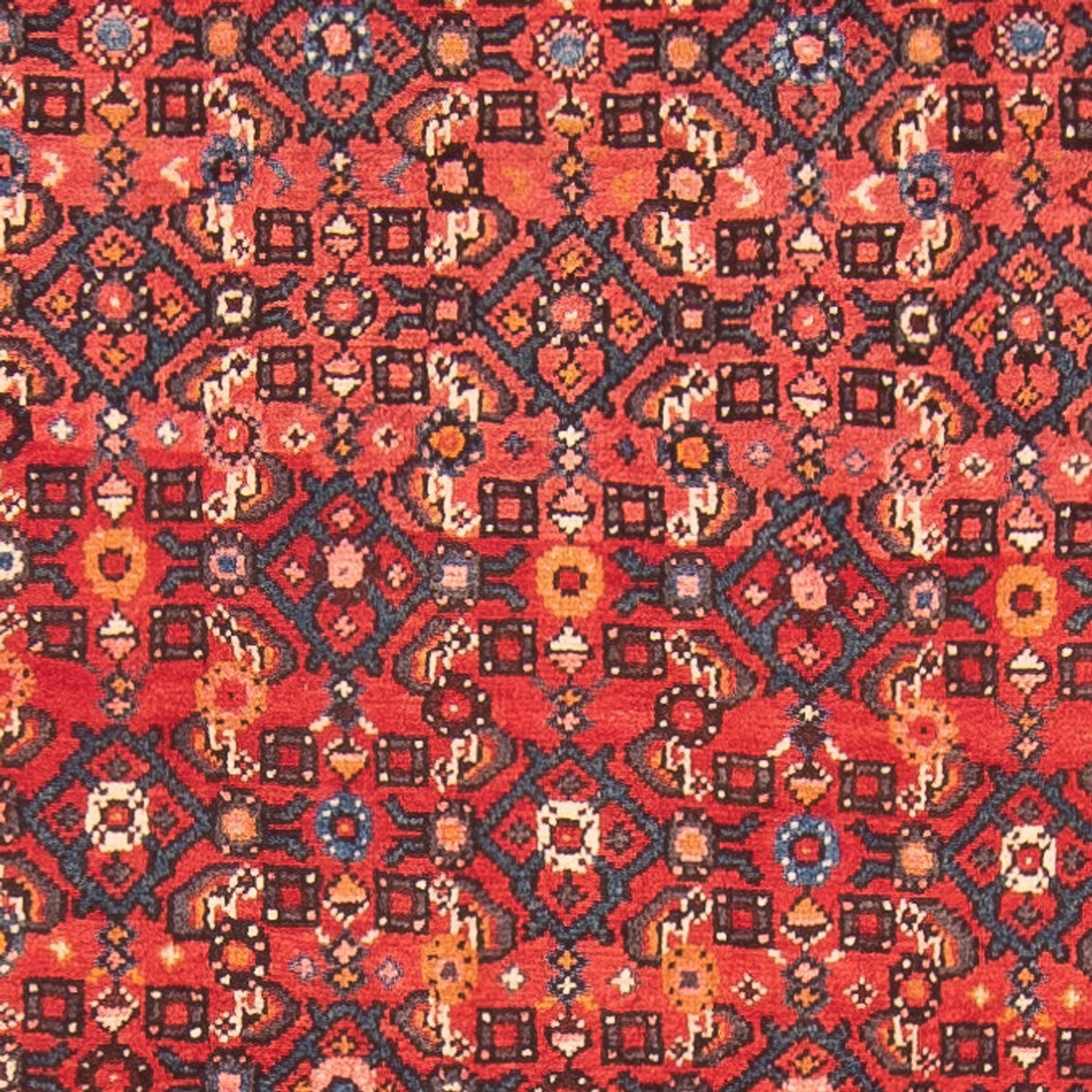 Løber Persisk tæppe - Nomadisk - 385 x 105 cm - rød