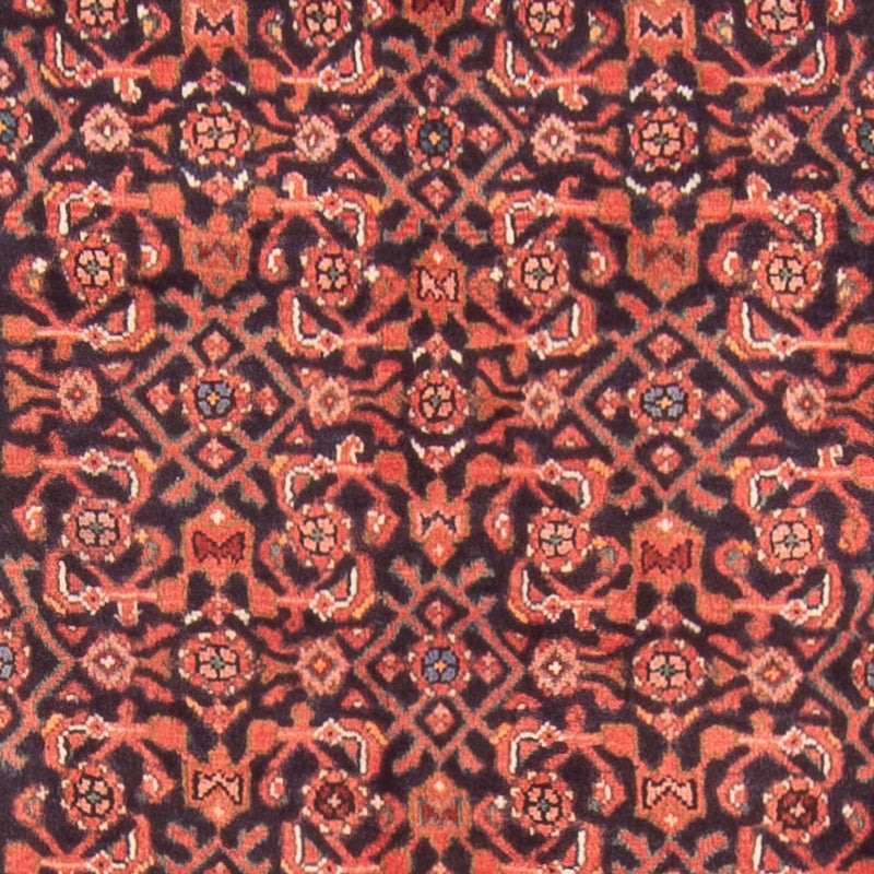 Løber Persisk tæppe - Nomadisk - 434 x 102 cm - mørkeblå