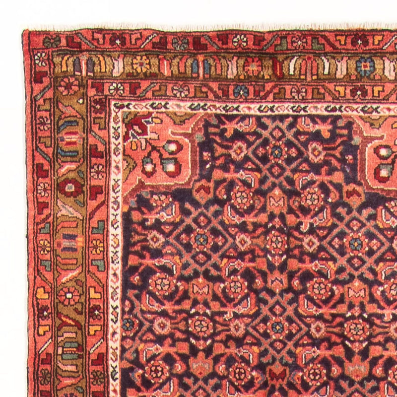 Løber Persisk tæppe - Nomadisk - 434 x 102 cm - mørkeblå