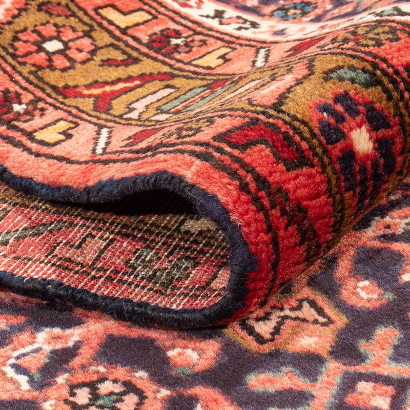 Løber Persisk tæppe - Nomadisk - 434 x 102 cm - mørkeblå