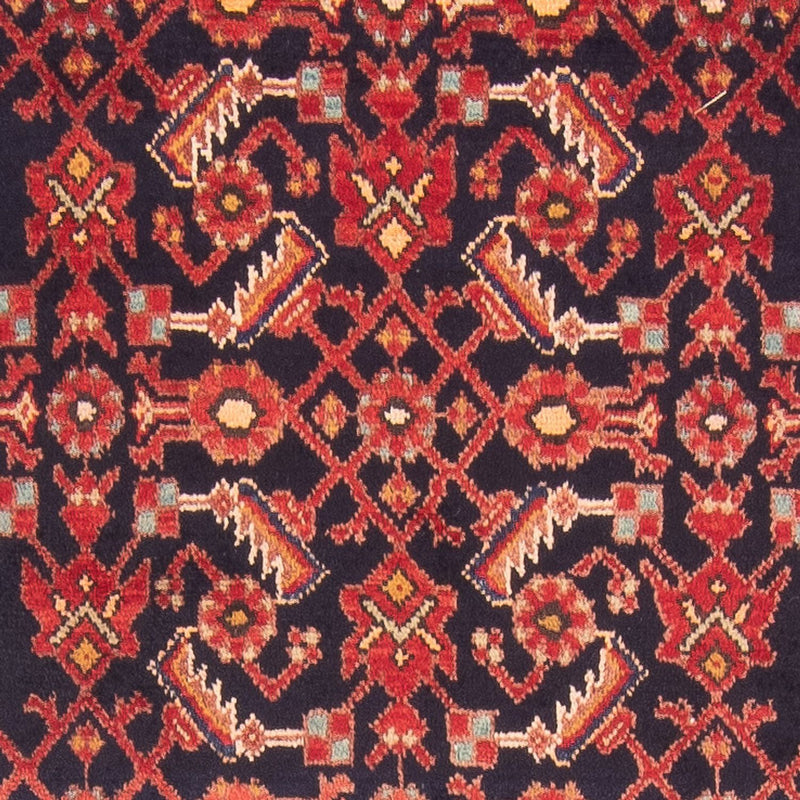 Løber Persisk tæppe - Nomadisk - 410 x 108 cm - mørkeblå