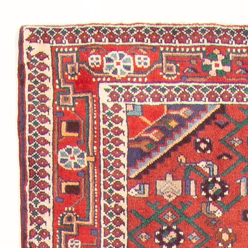 Løber Persisk tæppe - Nomadisk - 418 x 107 cm - rød