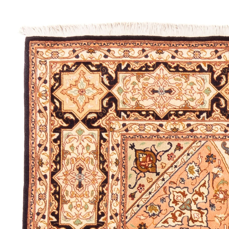 Persisk tæppe - Tabriz - Royal firkantet  - 200 x 200 cm - lys beige