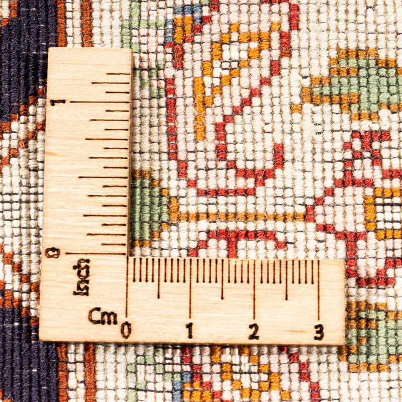 Persisk tæppe - Tabriz - Royal firkantet  - 200 x 200 cm - lys beige