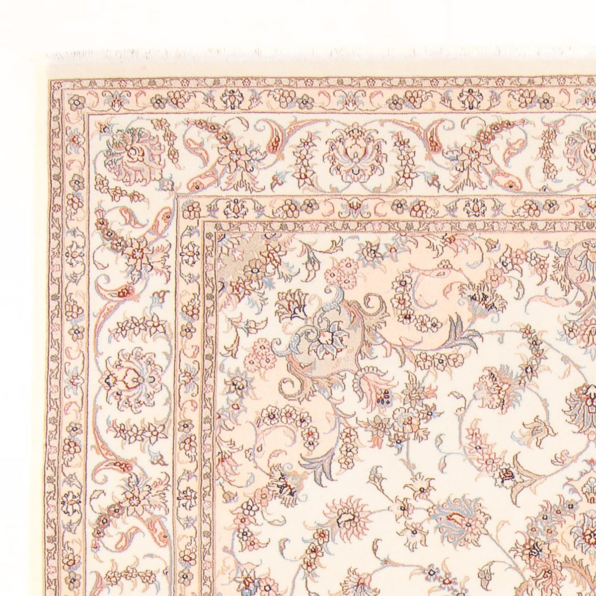 Persisk tæppe - Tabriz - Royal - 298 x 201 cm - creme