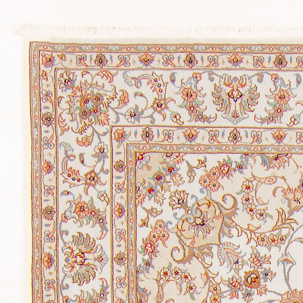 Persisk tæppe - Tabriz - Royal - 236 x 169 cm - creme