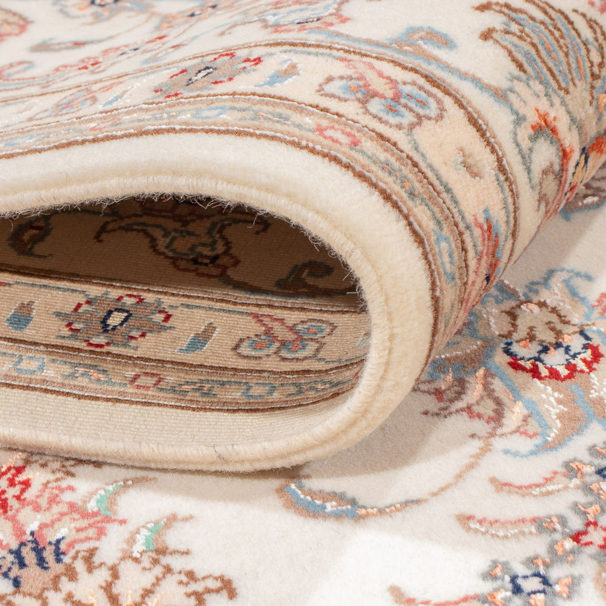 Persisk tæppe - Tabriz - Royal - 236 x 169 cm - creme