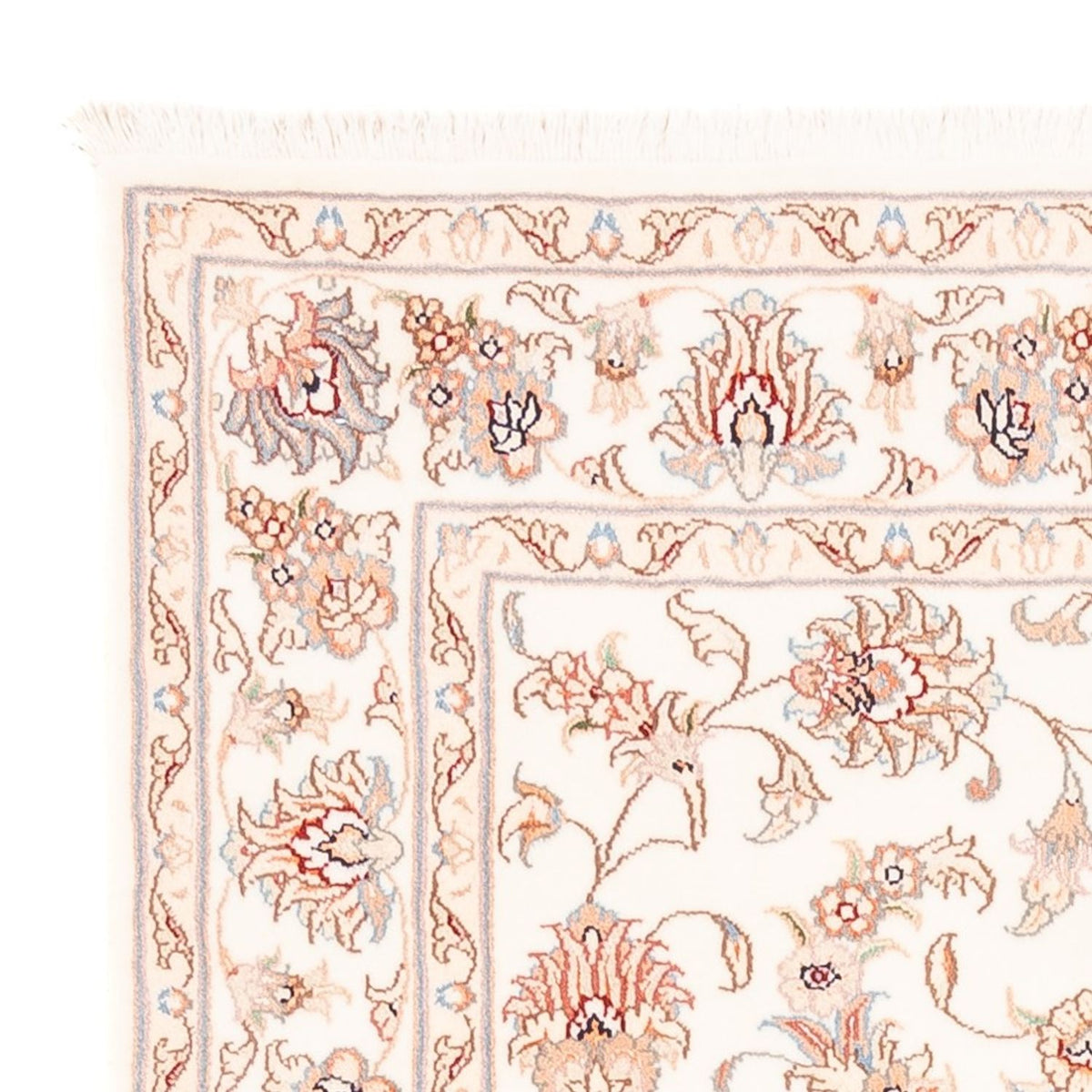 Persisk tæppe - Tabriz - 176 x 117 cm - creme