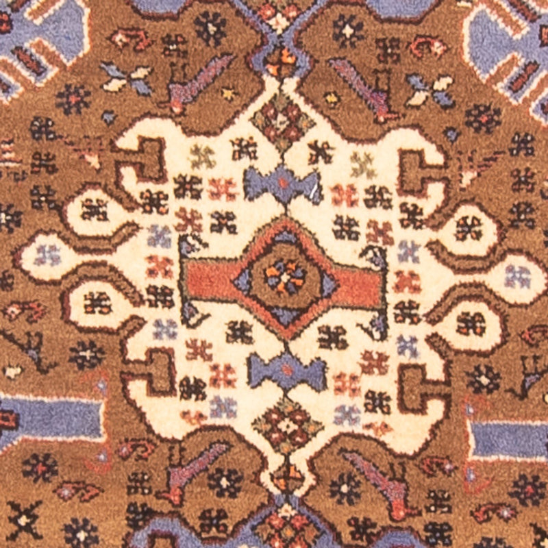 Løber Persisk tæppe - Nomadisk - 407 x 100 cm - flerfarvet