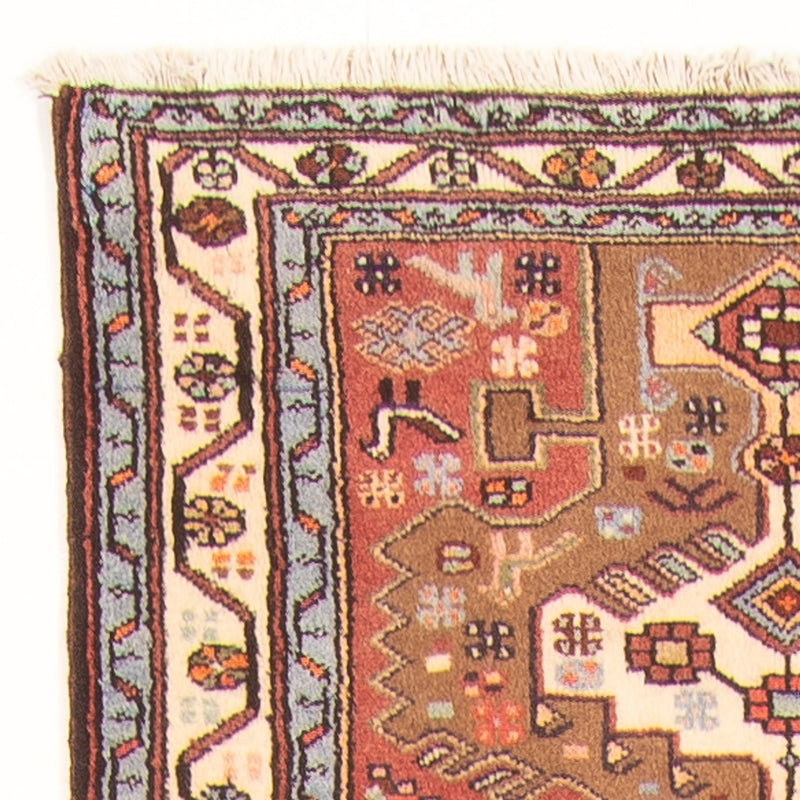 Løber Persisk tæppe - Nomadisk - 373 x 95 cm - rød