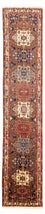 Løber Persisk tæppe - Nomadisk - 370 x 93 cm - mørkeblå