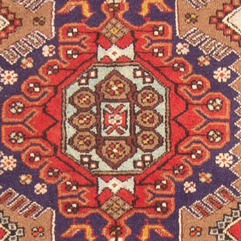 Løber Persisk tæppe - Nomadisk - 403 x 82 cm - mørkeblå