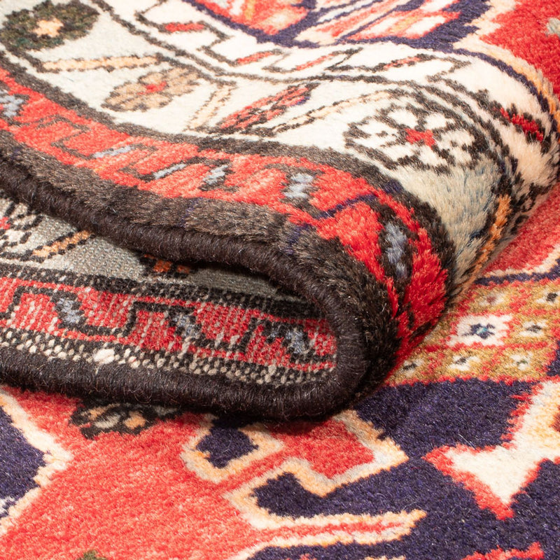 Løber Persisk tæppe - Nomadisk - 395 x 80 cm - rød