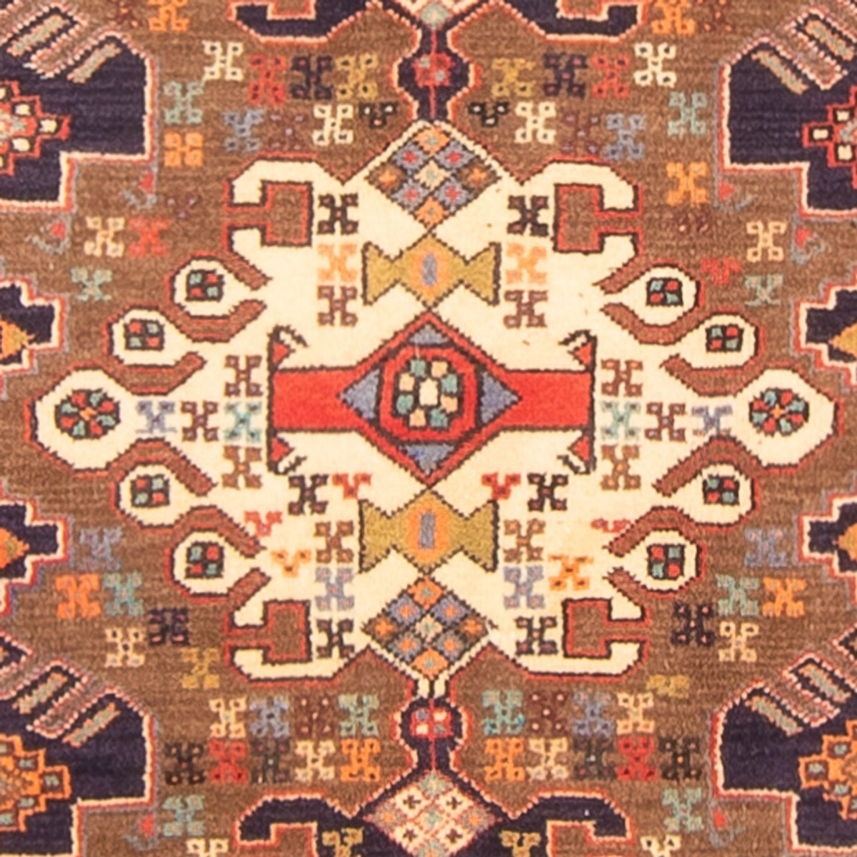 Løber Persisk tæppe - Nomadisk - 388 x 92 cm - flerfarvet