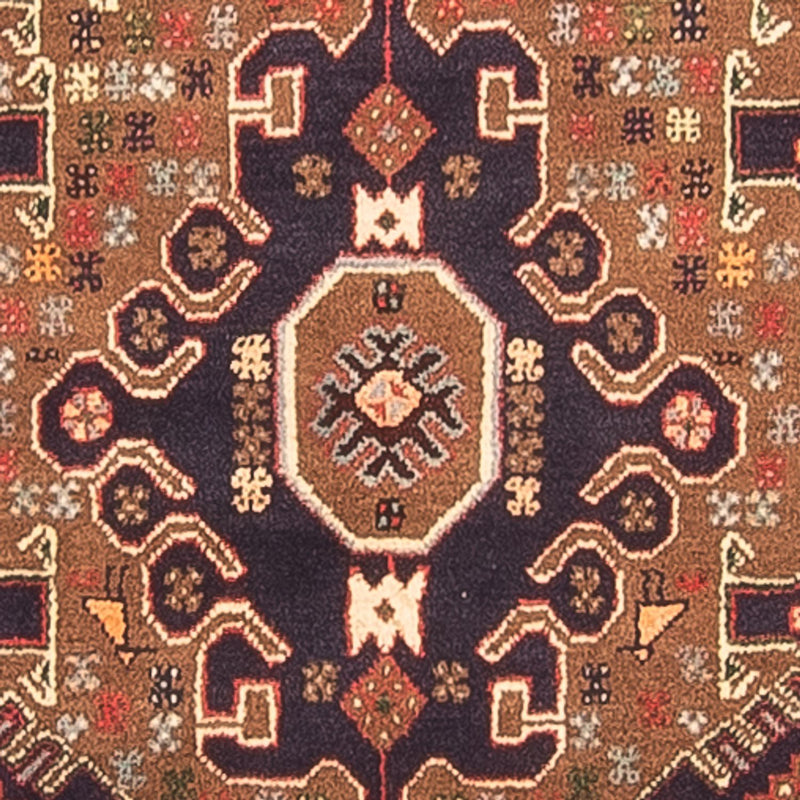 Løber Persisk tæppe - Nomadisk - 414 x 106 cm - flerfarvet