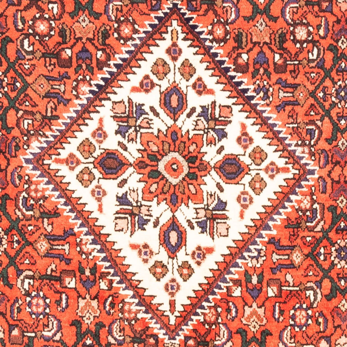 Persisk tæppe - Nomadisk - 296 x 156 cm - rød