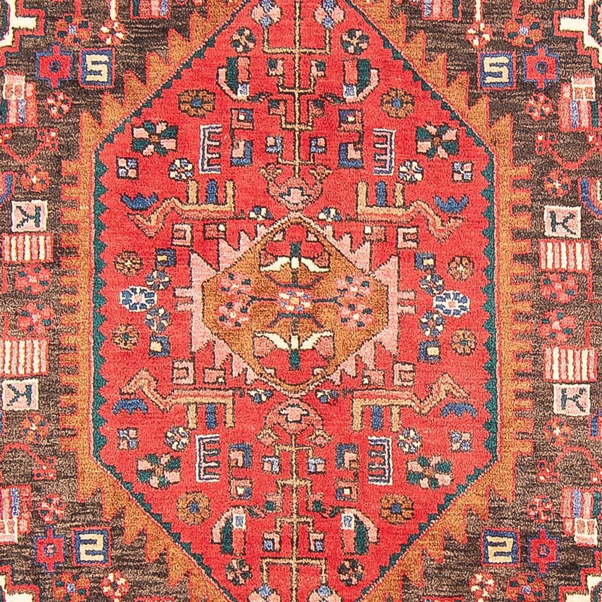 Persisk tæppe - Nomadisk - 280 x 150 cm - mørkeblå