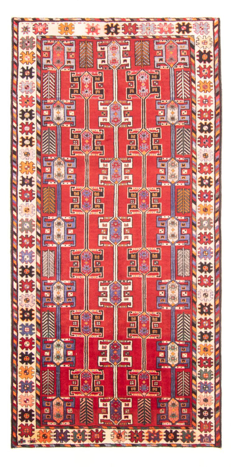 Løber Persisk tæppe - Nomadisk - 277 x 145 cm - rød