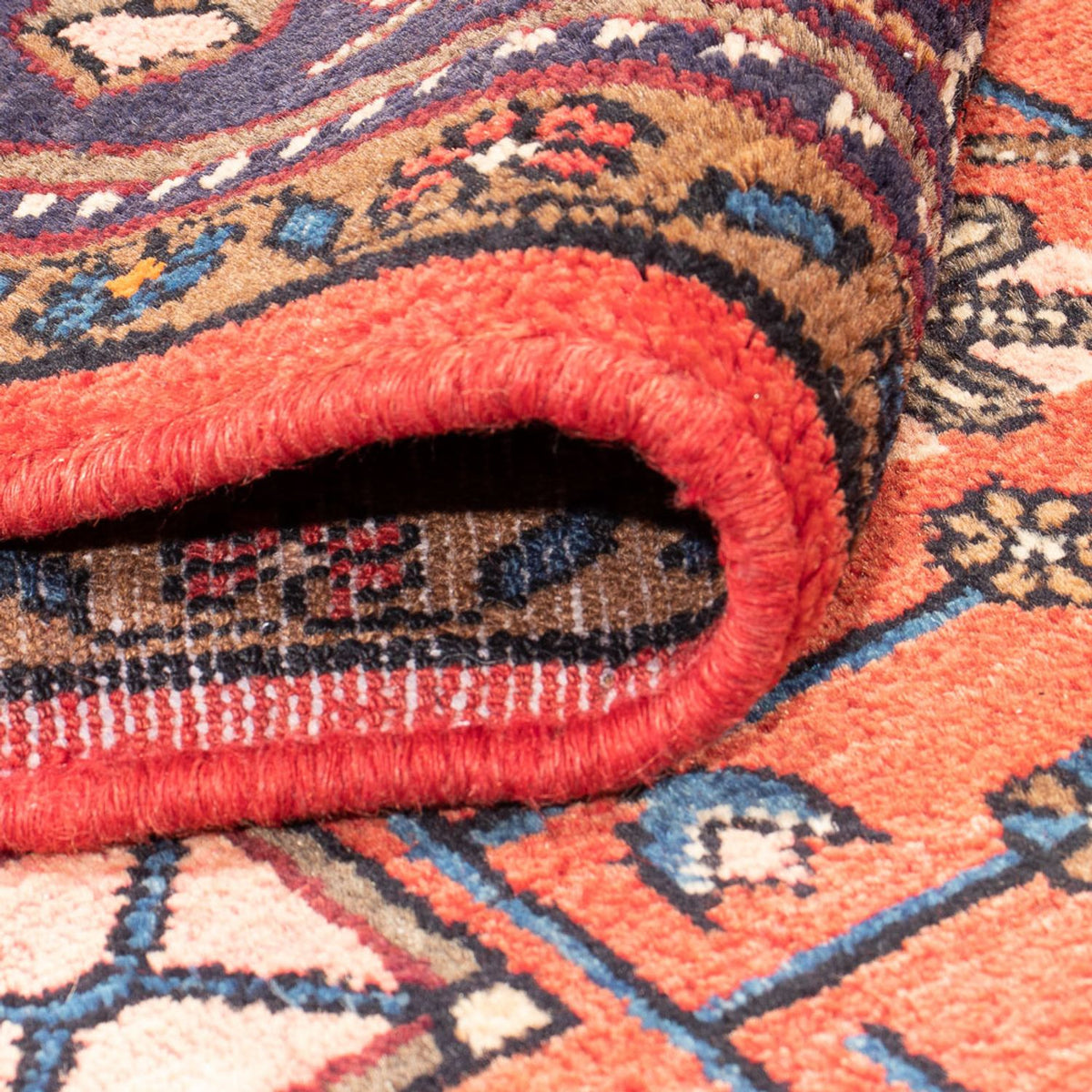 Persisk tæppe - Nomadisk - 257 x 150 cm - rød