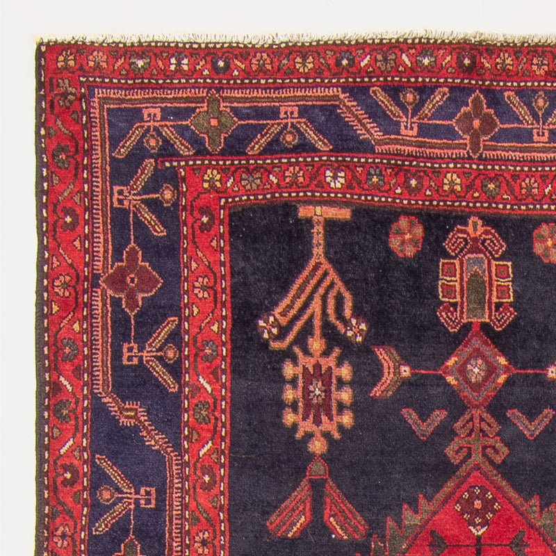 Løber Persisk tæppe - Nomadisk - 290 x 134 cm - mørkeblå