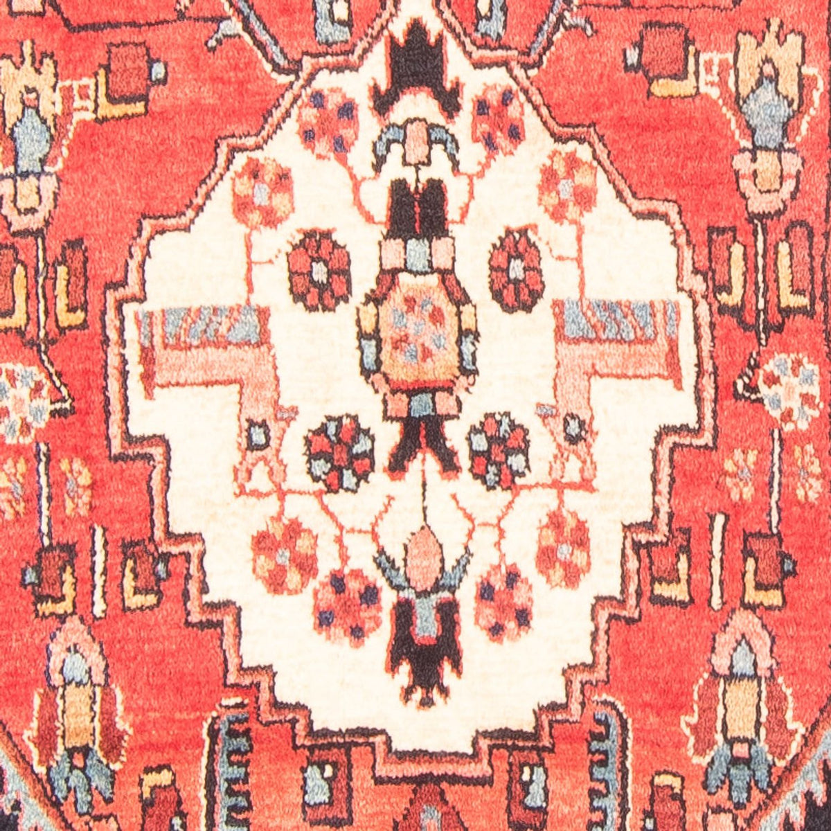 Persisk tæppe - Nomadisk - 335 x 150 cm - mørkeblå