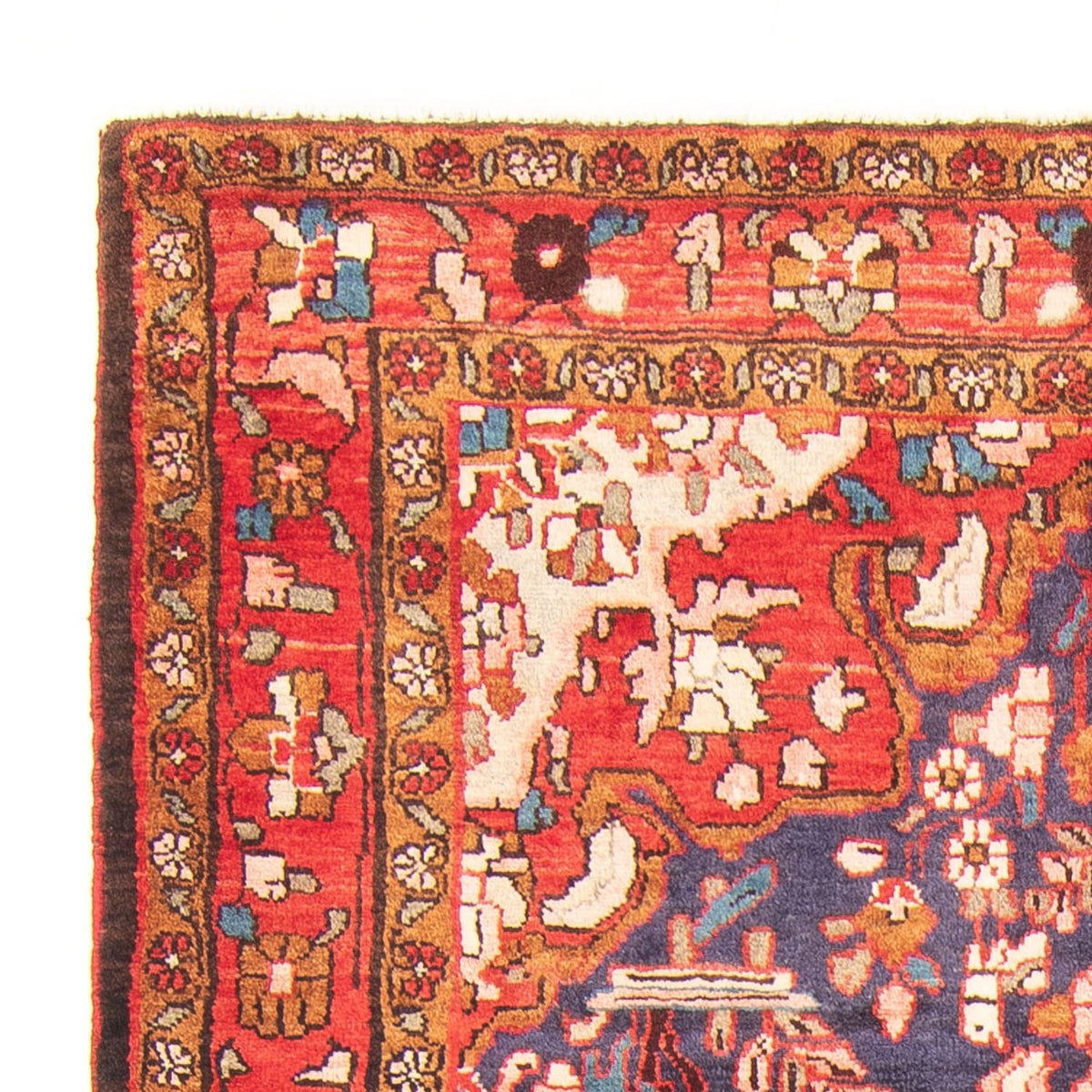 Persisk tæppe - Nomadisk - 265 x 174 cm - blå