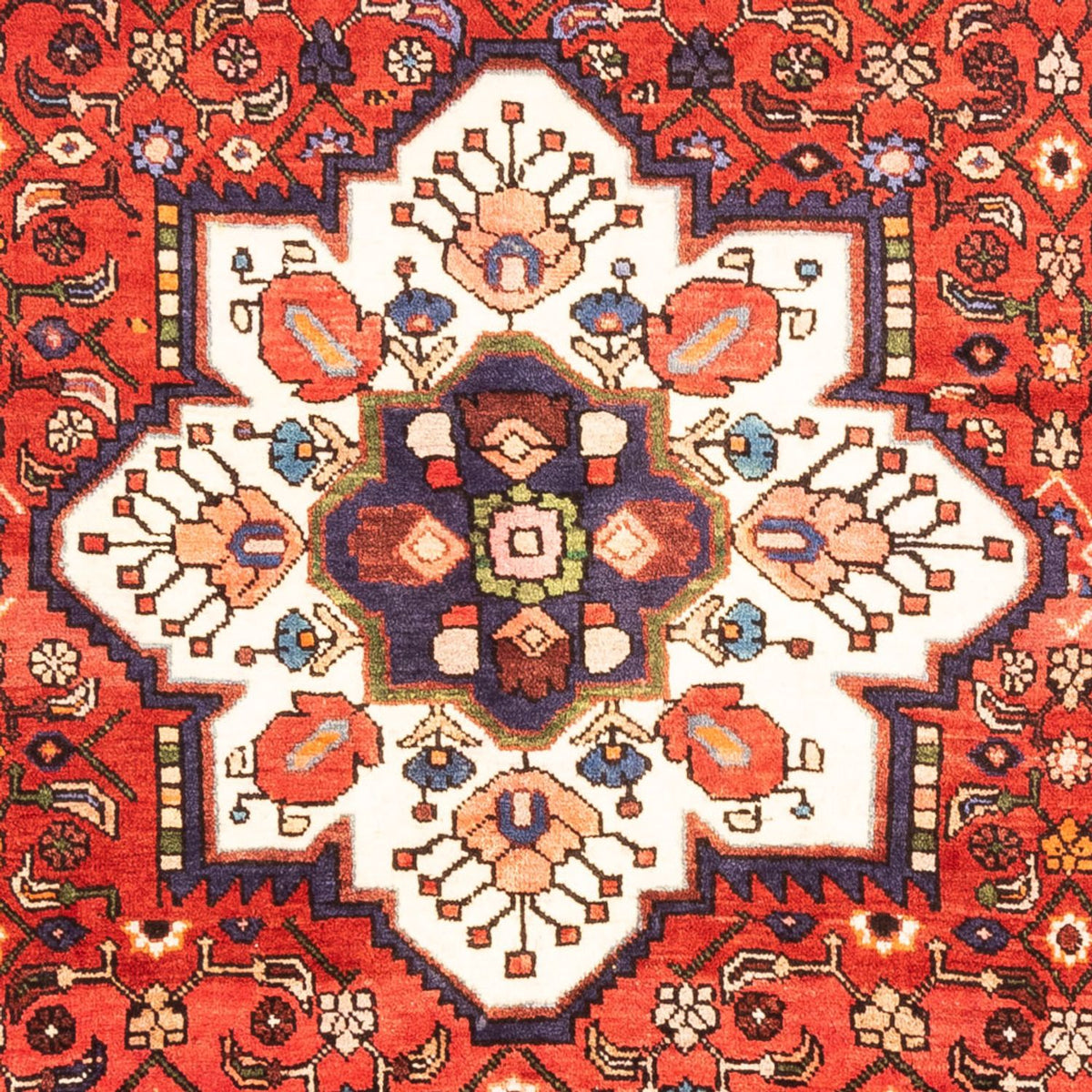 Løber Persisk tæppe - Nomadisk - 350 x 158 cm - rød