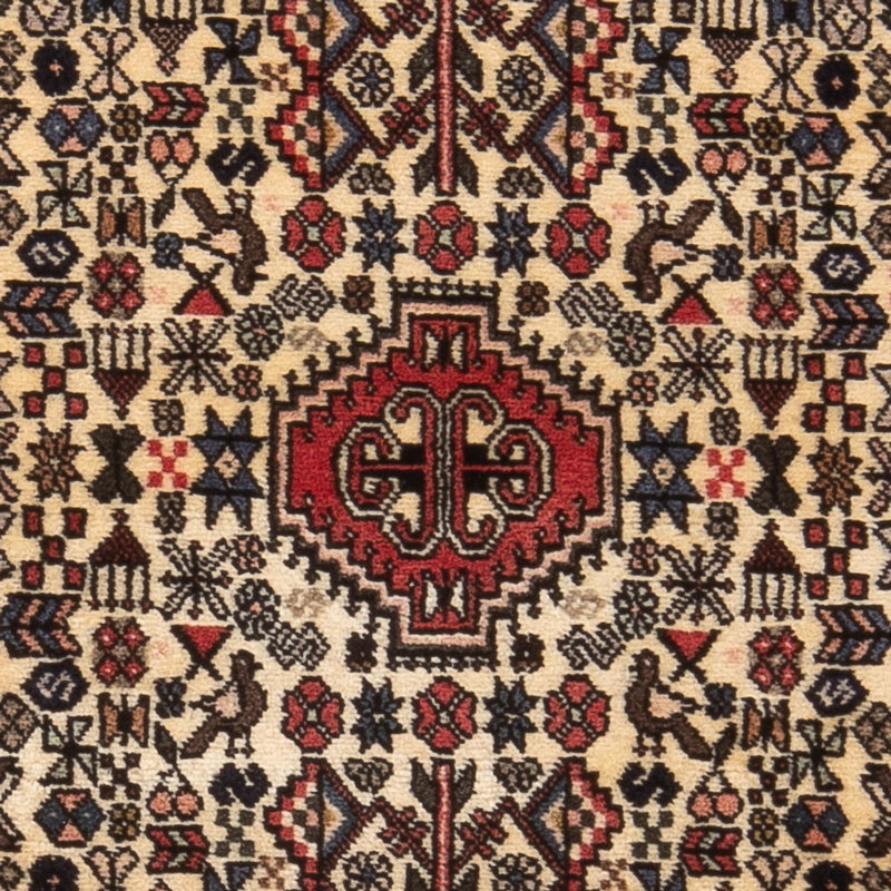 Persisk tæppe - Nomadisk - 150 x 67 cm - creme