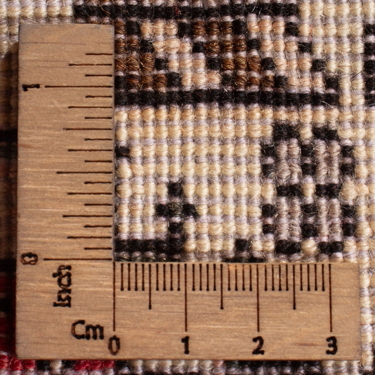 Persisk tæppe - Nomadisk - 150 x 67 cm - creme