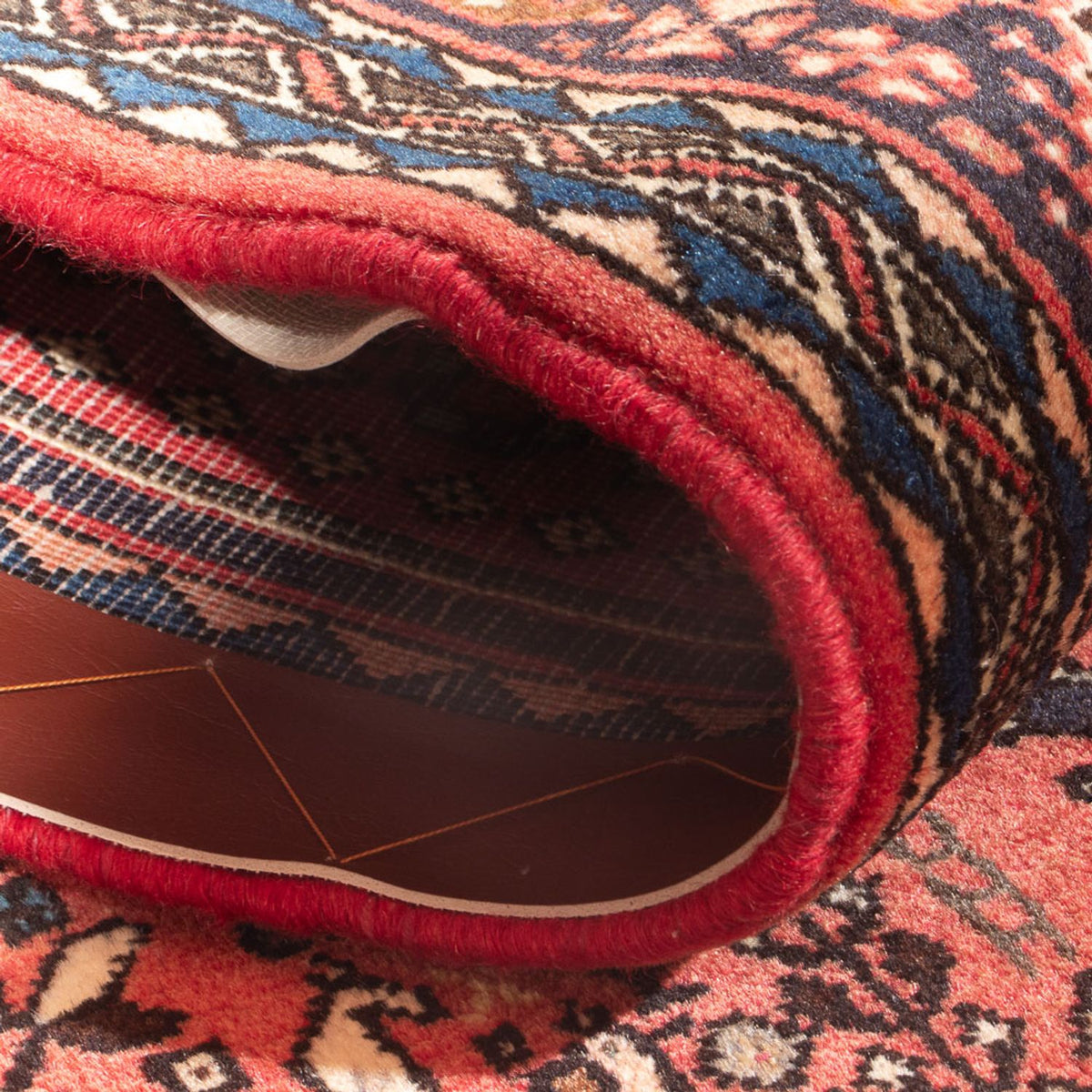 Persisk tæppe - Nomadisk - 147 x 70 cm - rød