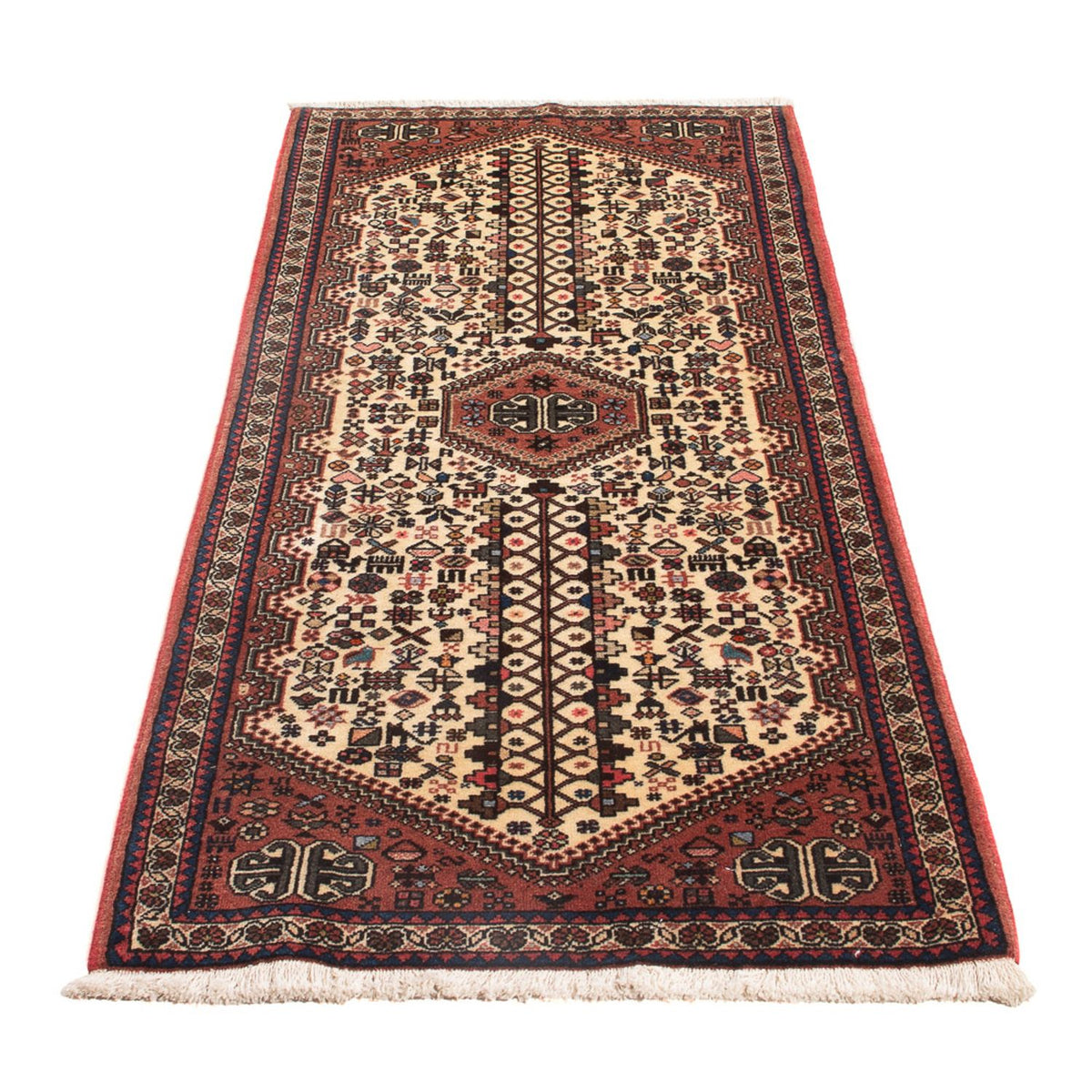 Løber Persisk tæppe - Nomadisk - 162 x 68 cm - creme