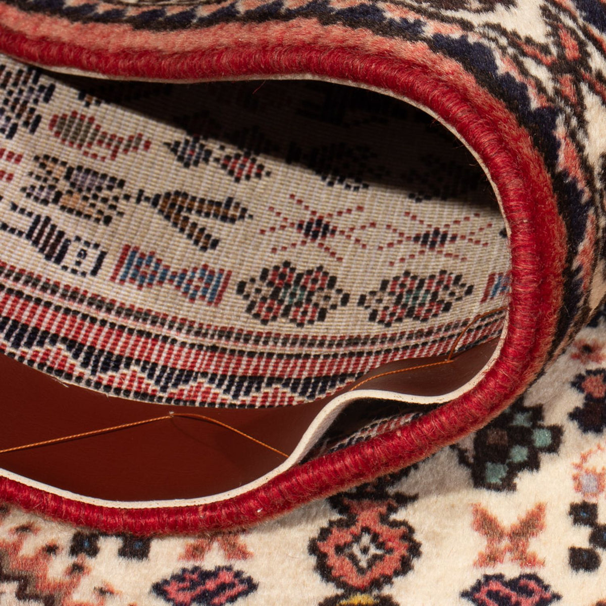 Persisk tæppe - Nomadisk - 126 x 80 cm - creme