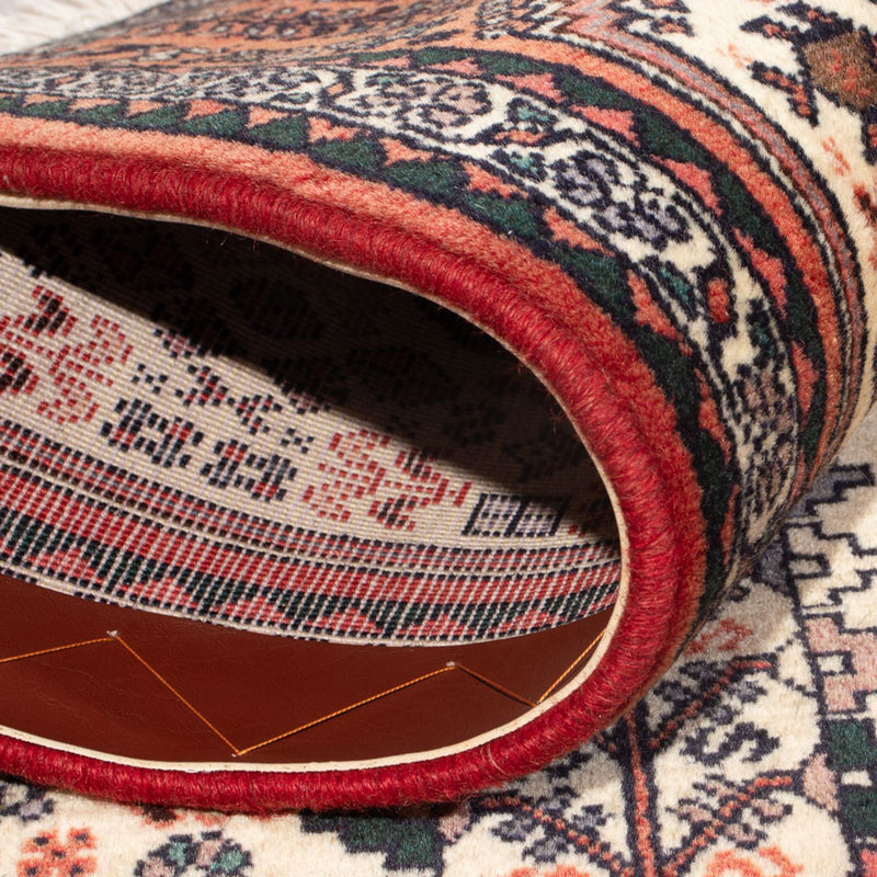 Persisk tæppe - Nomadisk - 127 x 80 cm - creme