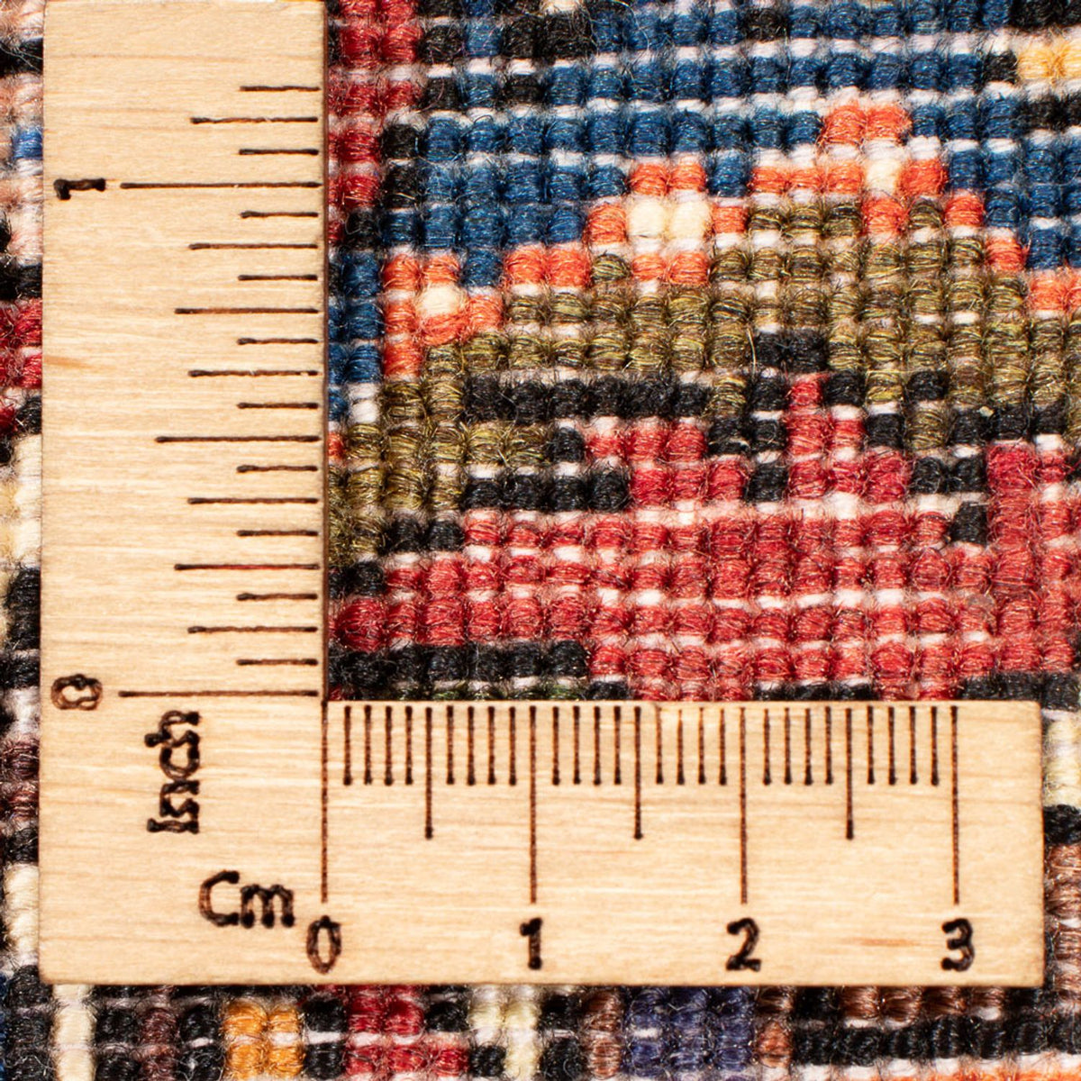 Persisk tæppe - Nomadisk - 100 x 70 cm - flerfarvet