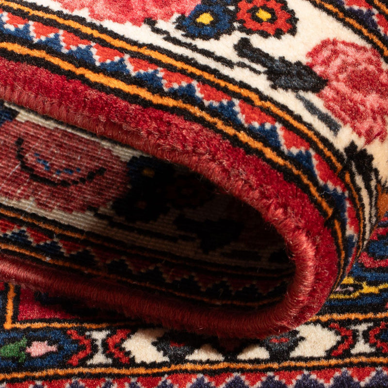 Persisk tæppe - Nomadisk - 91 x 65 cm - flerfarvet