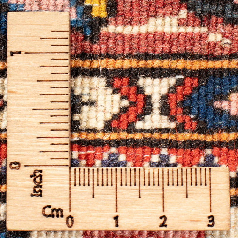 Persisk tæppe - Nomadisk - 91 x 65 cm - flerfarvet