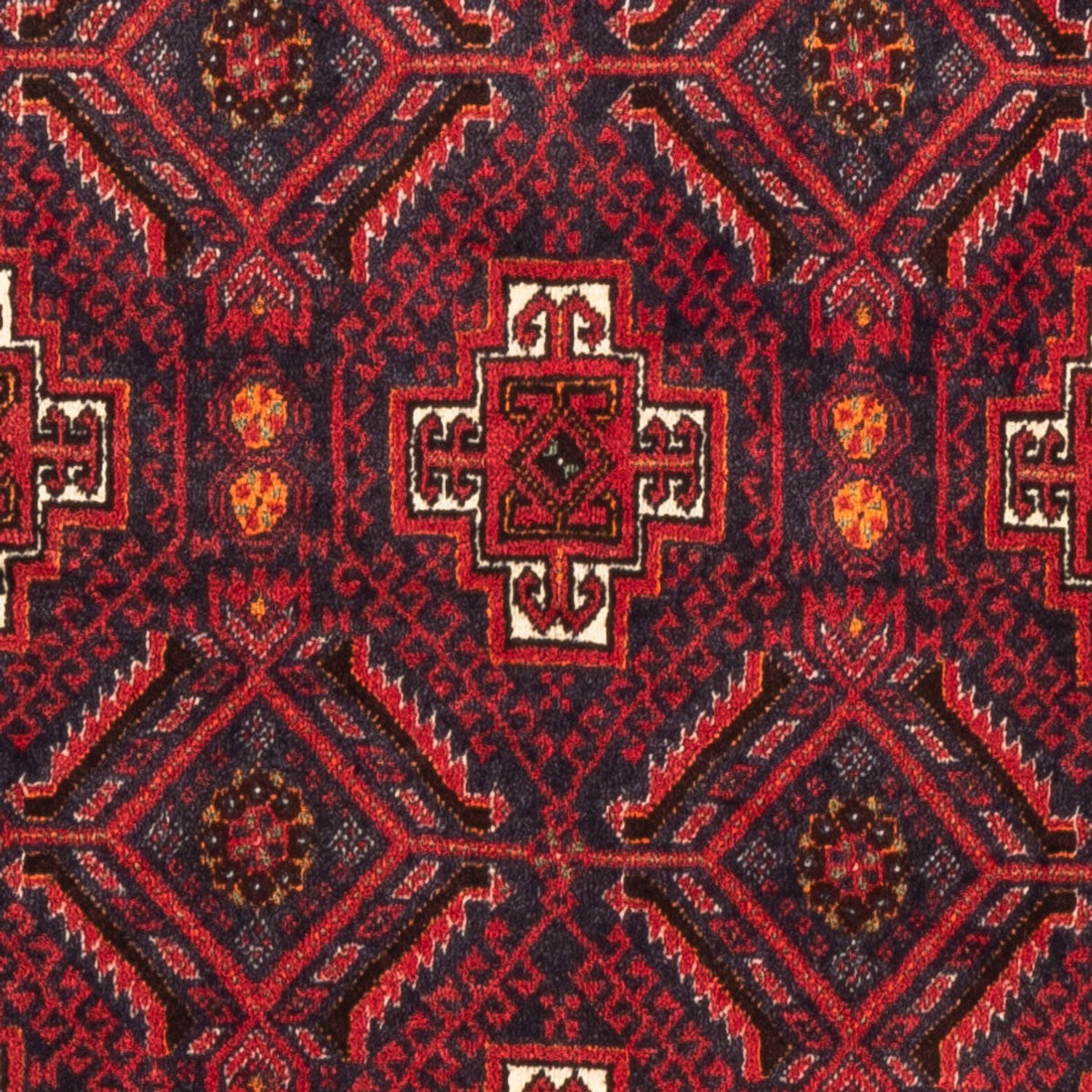 Baluch-tæppe - 170 x 92 cm - mørkerød