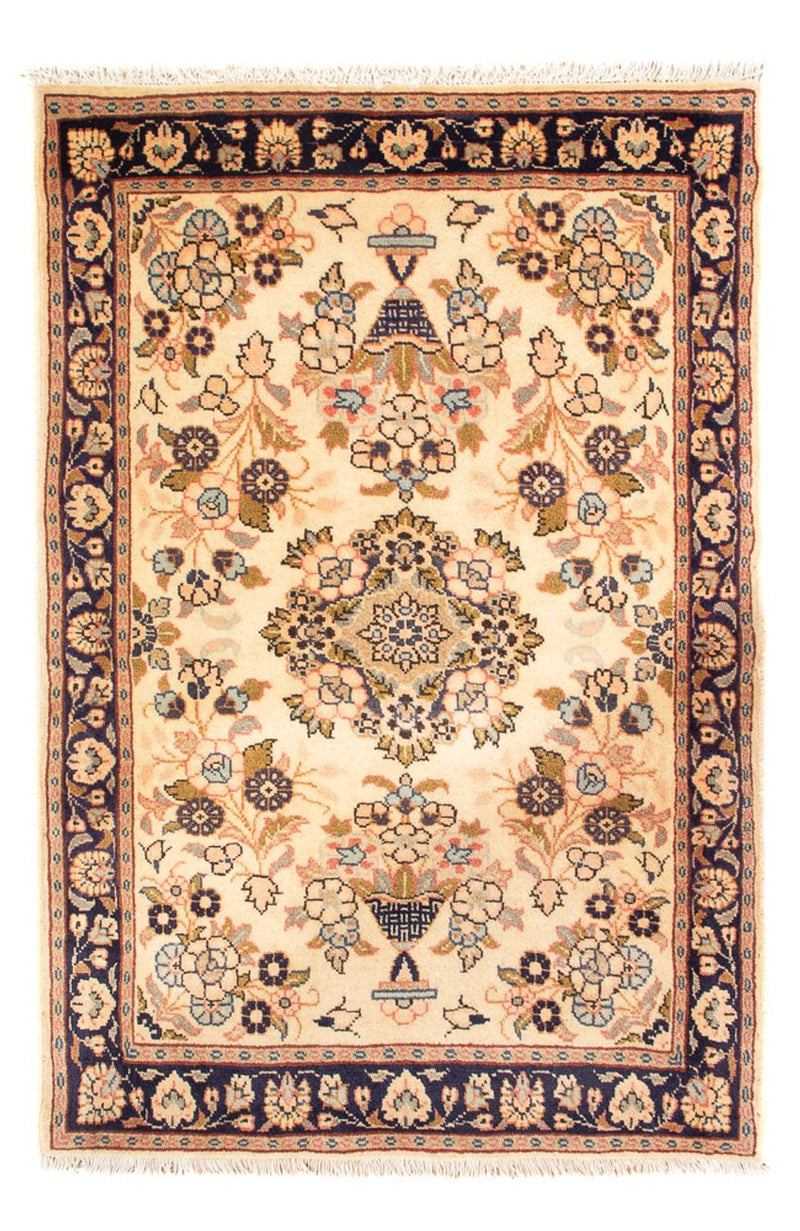Persisk tæppe - Bijar - Royal - 90 x 60 cm - creme