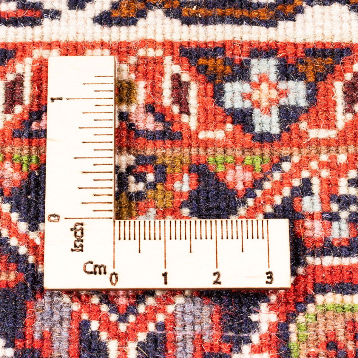 Persisk tæppe - Bijar - Royal - 177 x 107 cm - rød