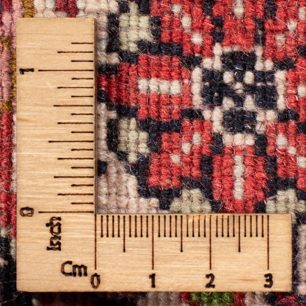 Persisk tæppe - Bijar - Royal - 300 x 202 cm - rød