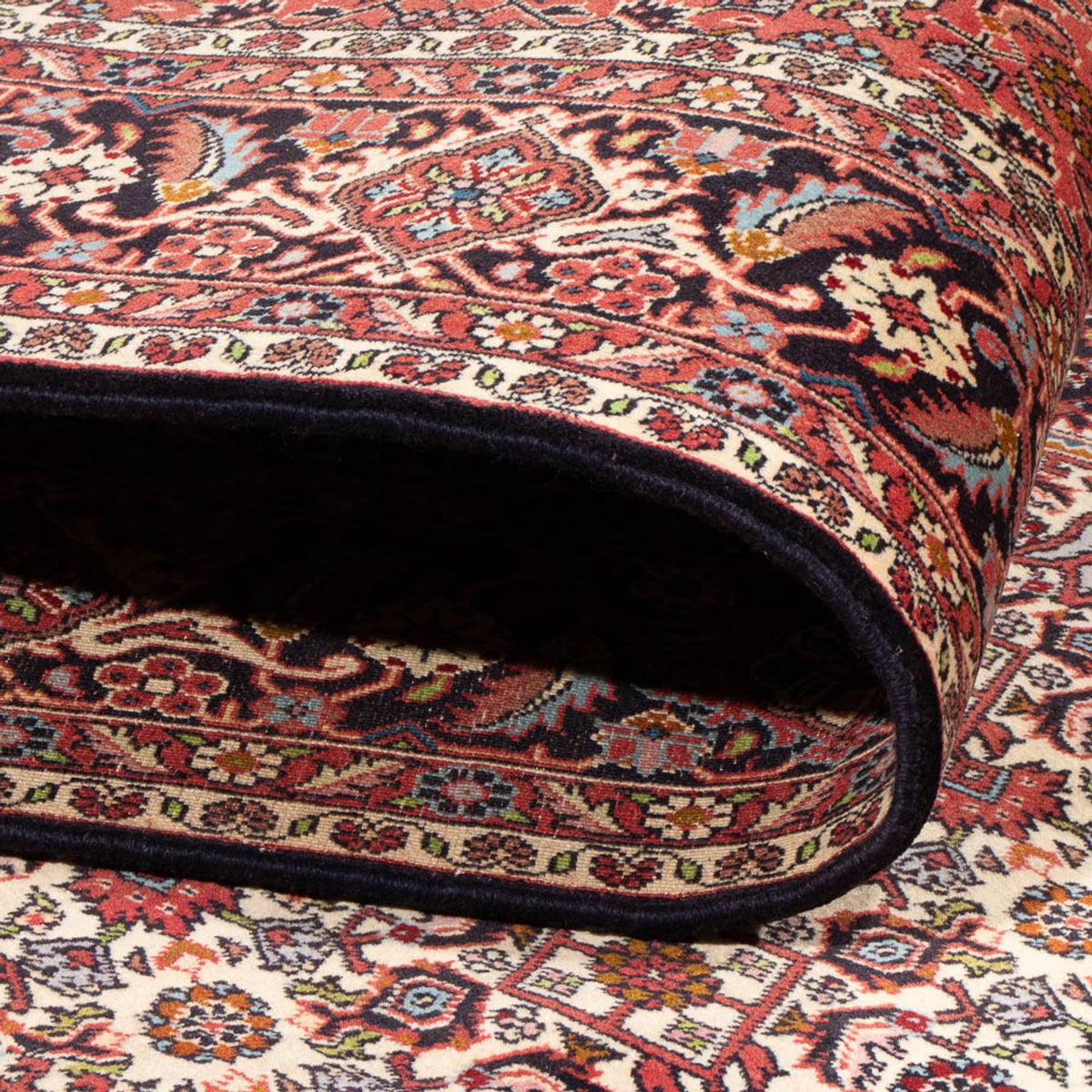 Persisk tæppe - Bijar - Royal - 298 x 200 cm - rød