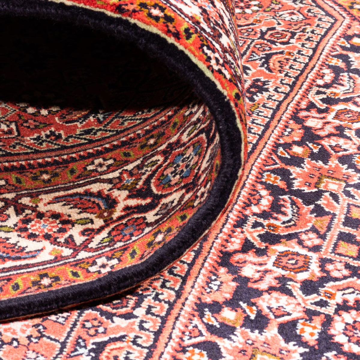 Persisk tæppe - Bijar - Royal - 176 x 108 cm - rød