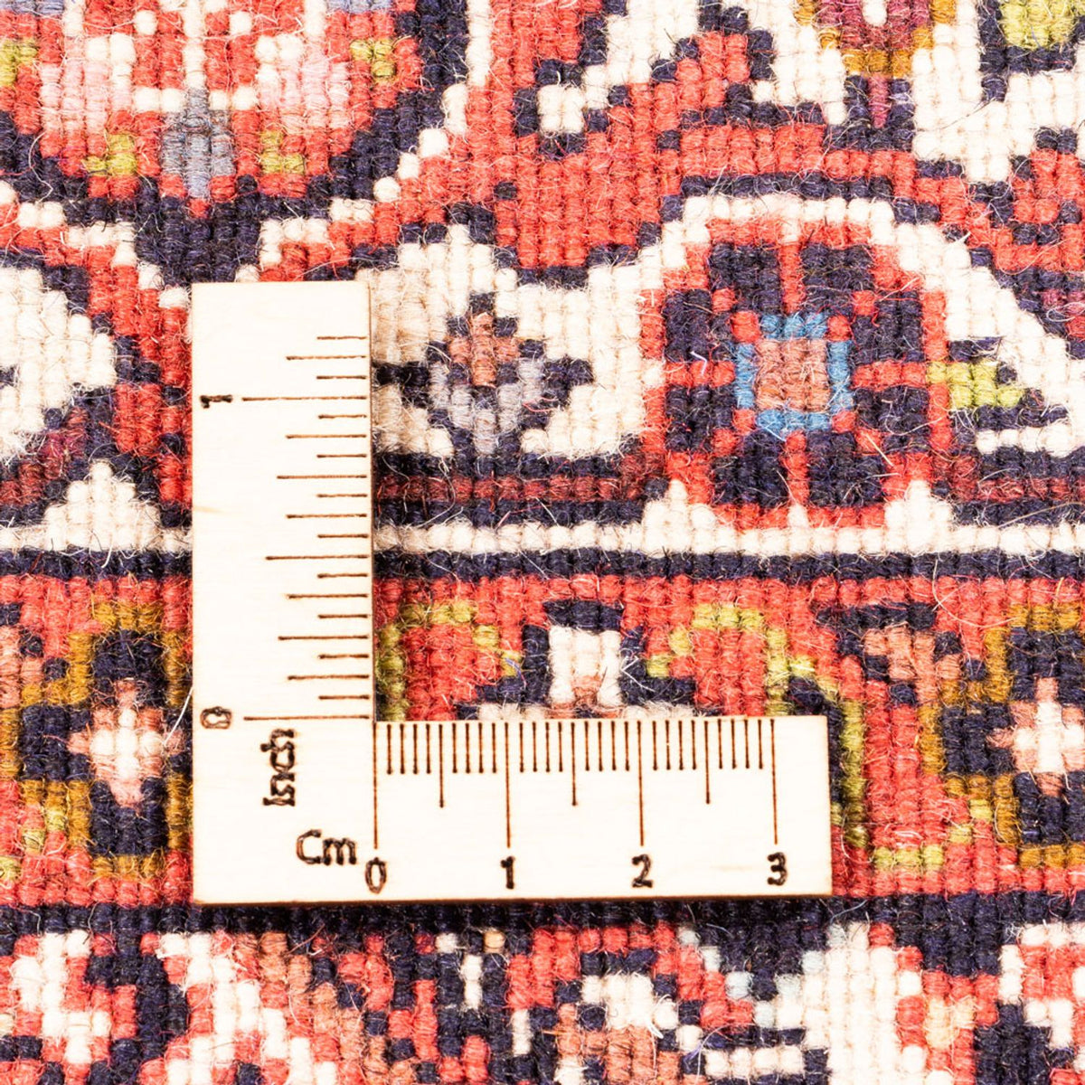 Persisk tæppe - Bijar - Royal - 176 x 108 cm - rød