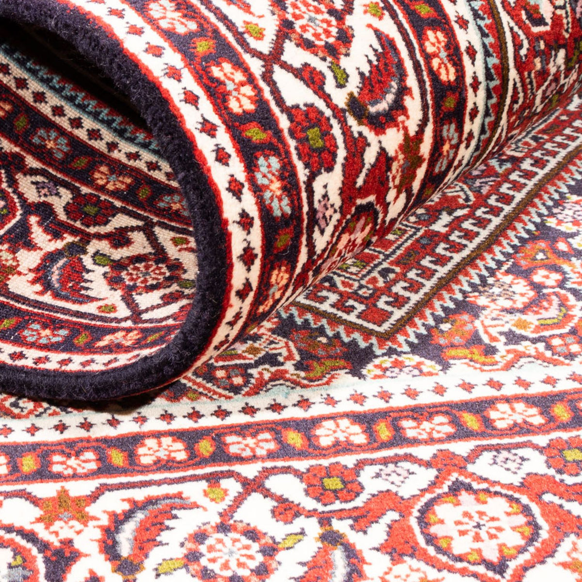 Persisk tæppe - Bijar - Royal - 174 x 107 cm - rød